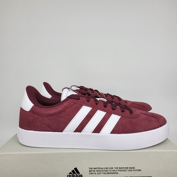 New Adidas VL Court 3.0 Men's Shoes Size 9 - Picture 3 of 7